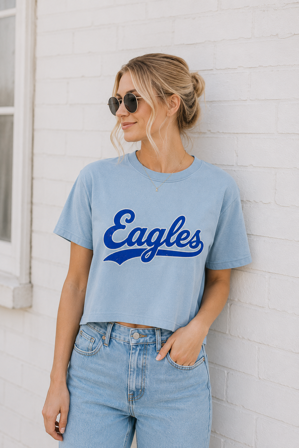 Eagles Retro Script Tee