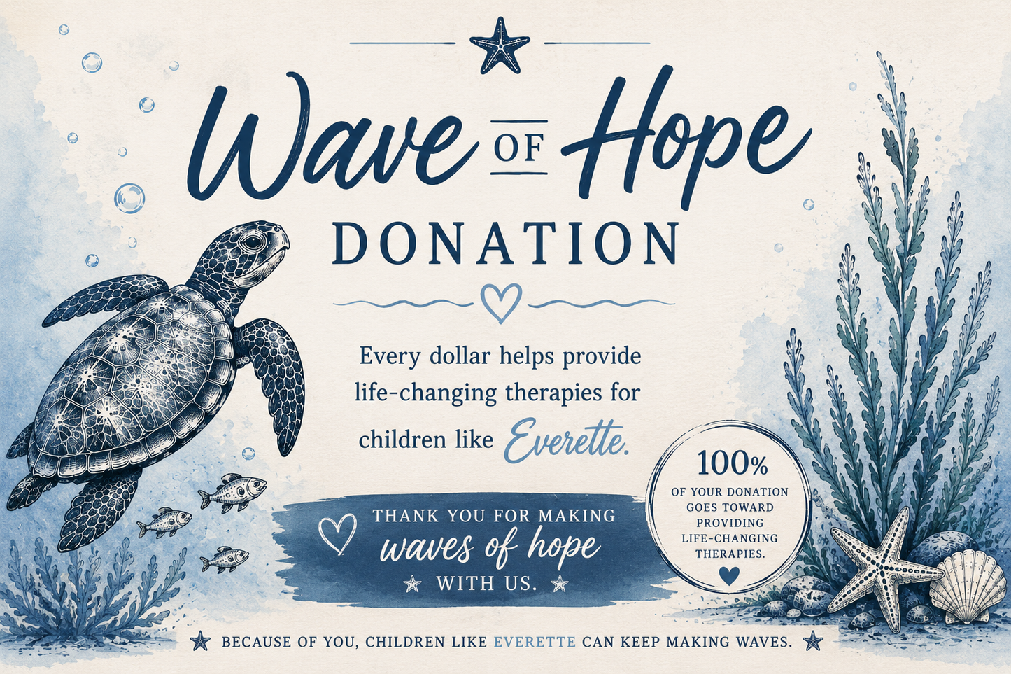 Wave of Hope Donation