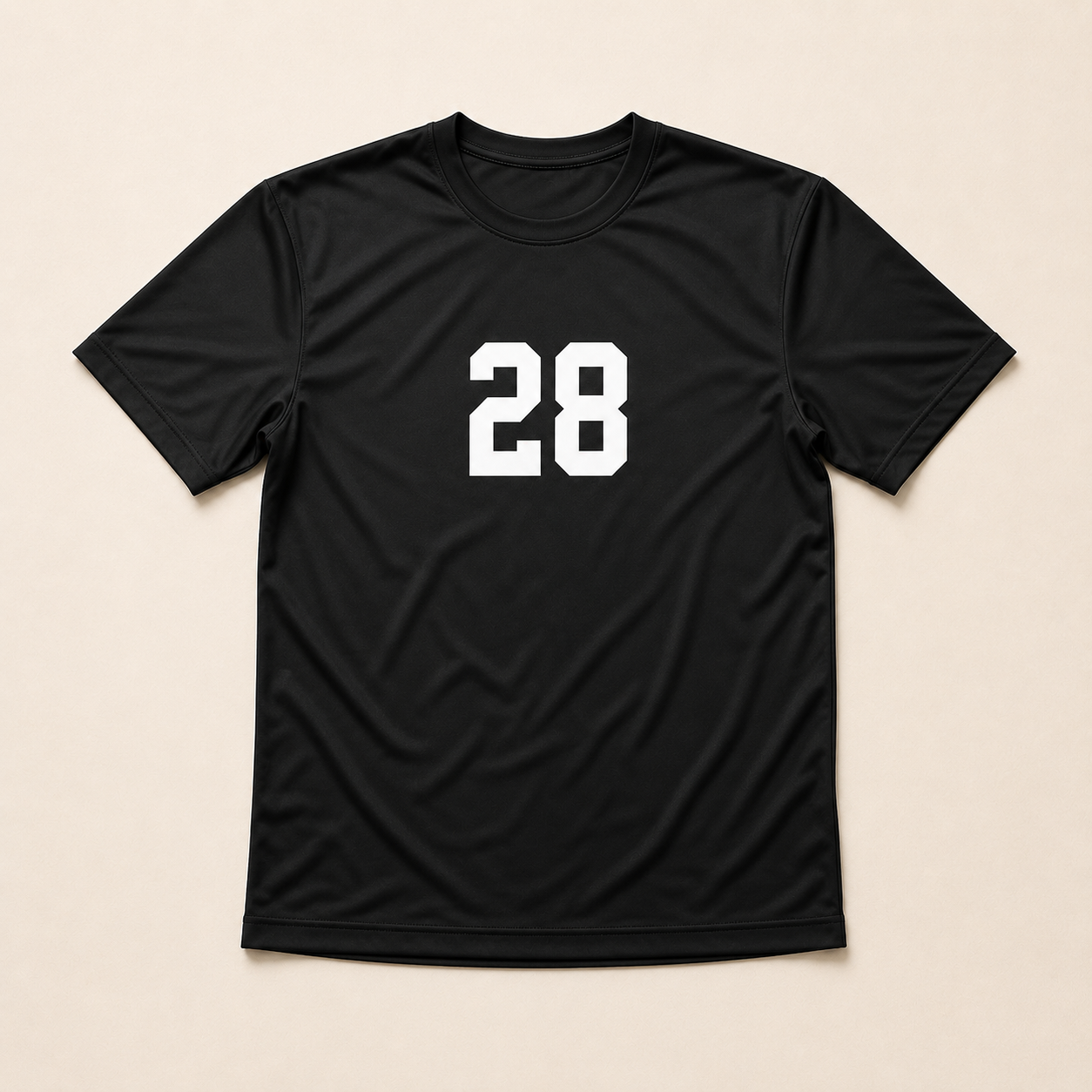 Personalized Player Performance Tee | Youth Football Number Shirt