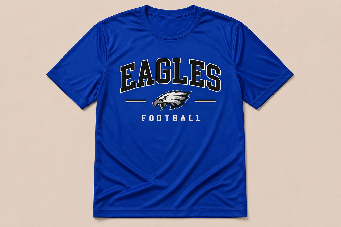 Eagles Football Performance Tee