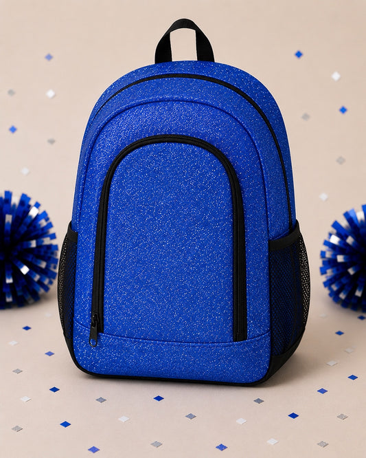 Royal Blue Glitter Backpack