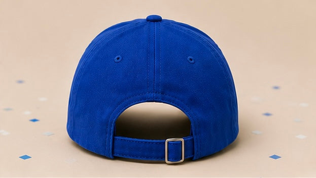 Eagles Script Embroidered Hat | Royal Blue Baseball Cap | Game Day Spirit Hat