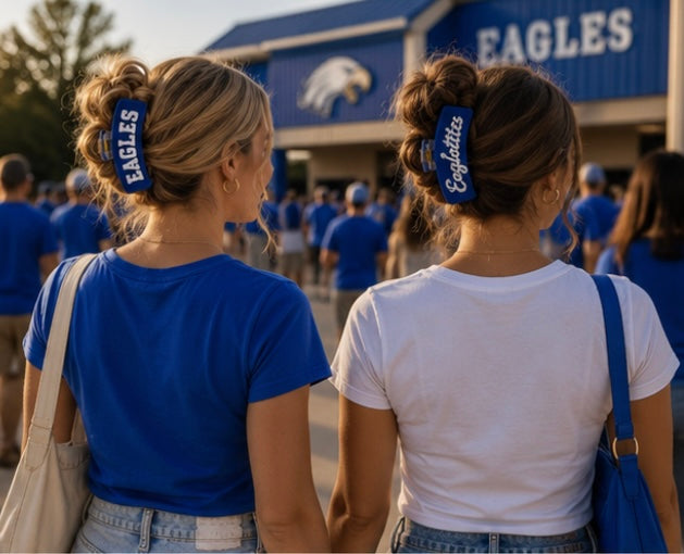 Game Day Acrylic Hair Claw Clip