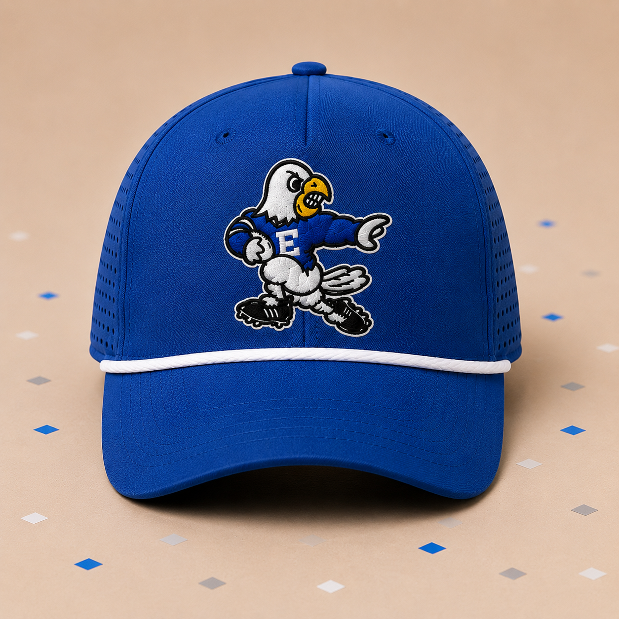 Vintage Eagle Mascot Rope Hat
