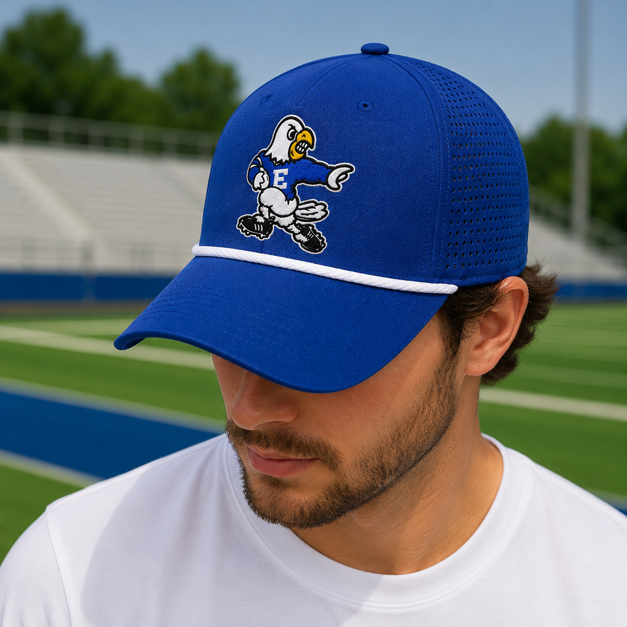 Vintage Eagle Mascot Rope Hat