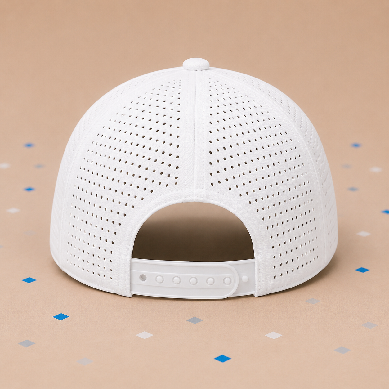 ELS Eagle Performance Rope Hat – White