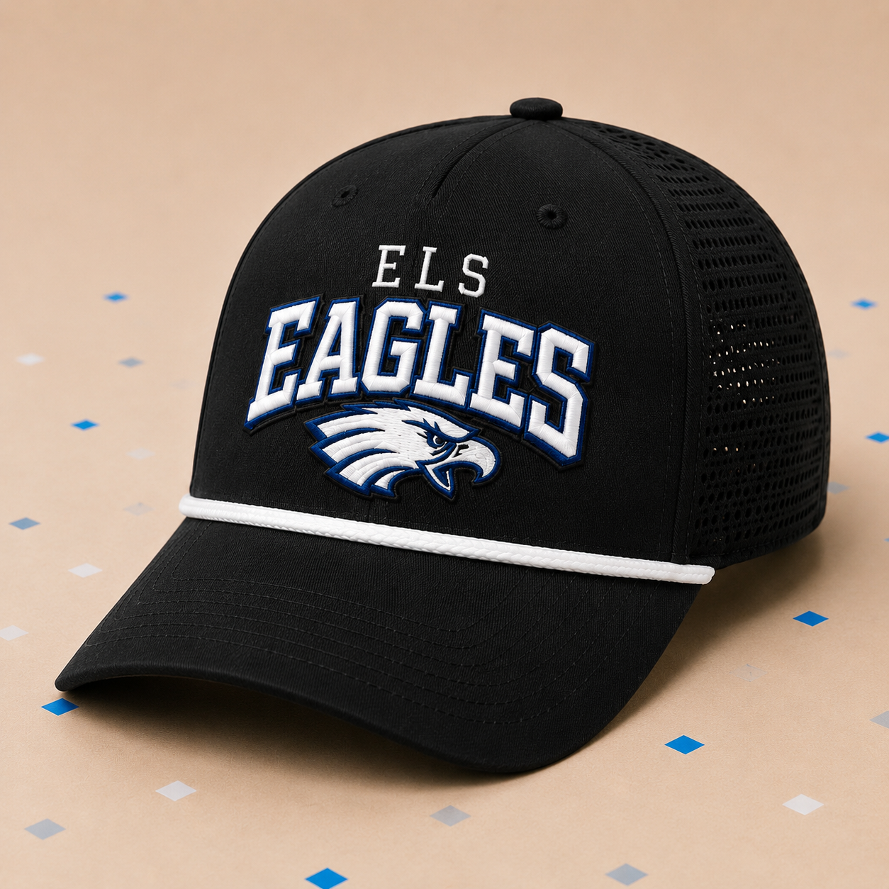 ELS Eagles Black Performance Hat