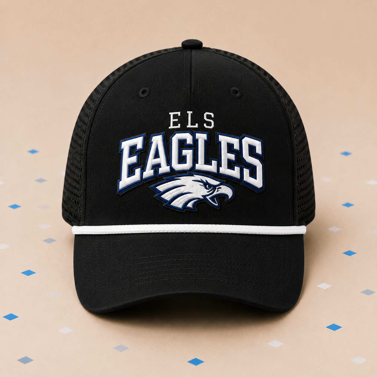 ELS Eagles Black Performance Hat