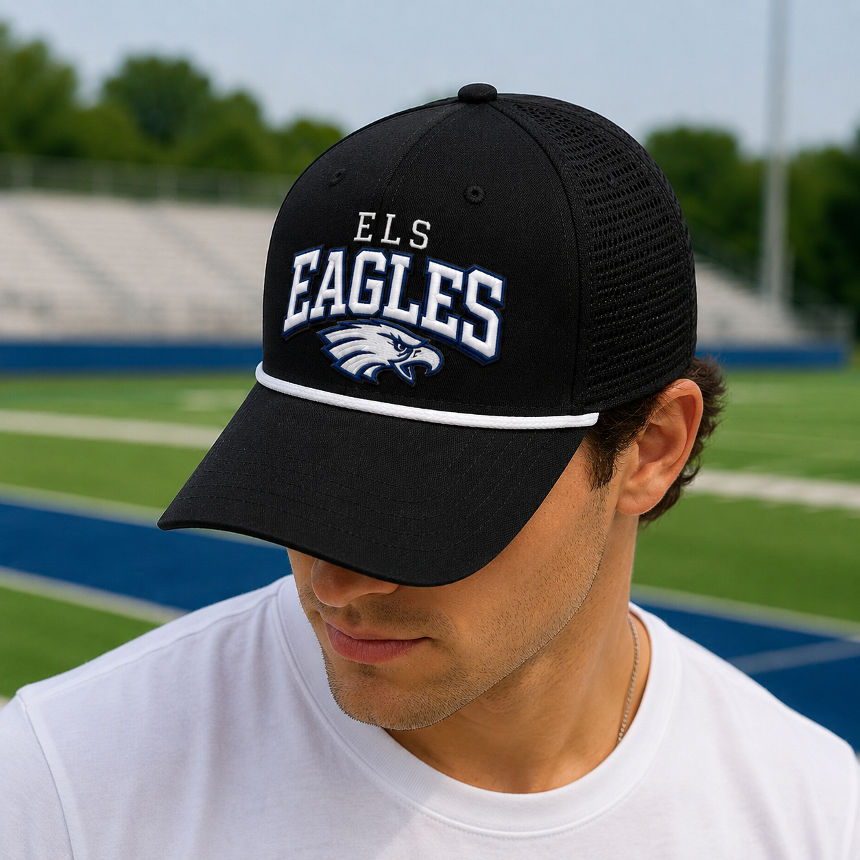 ELS Eagles Black Performance Hat