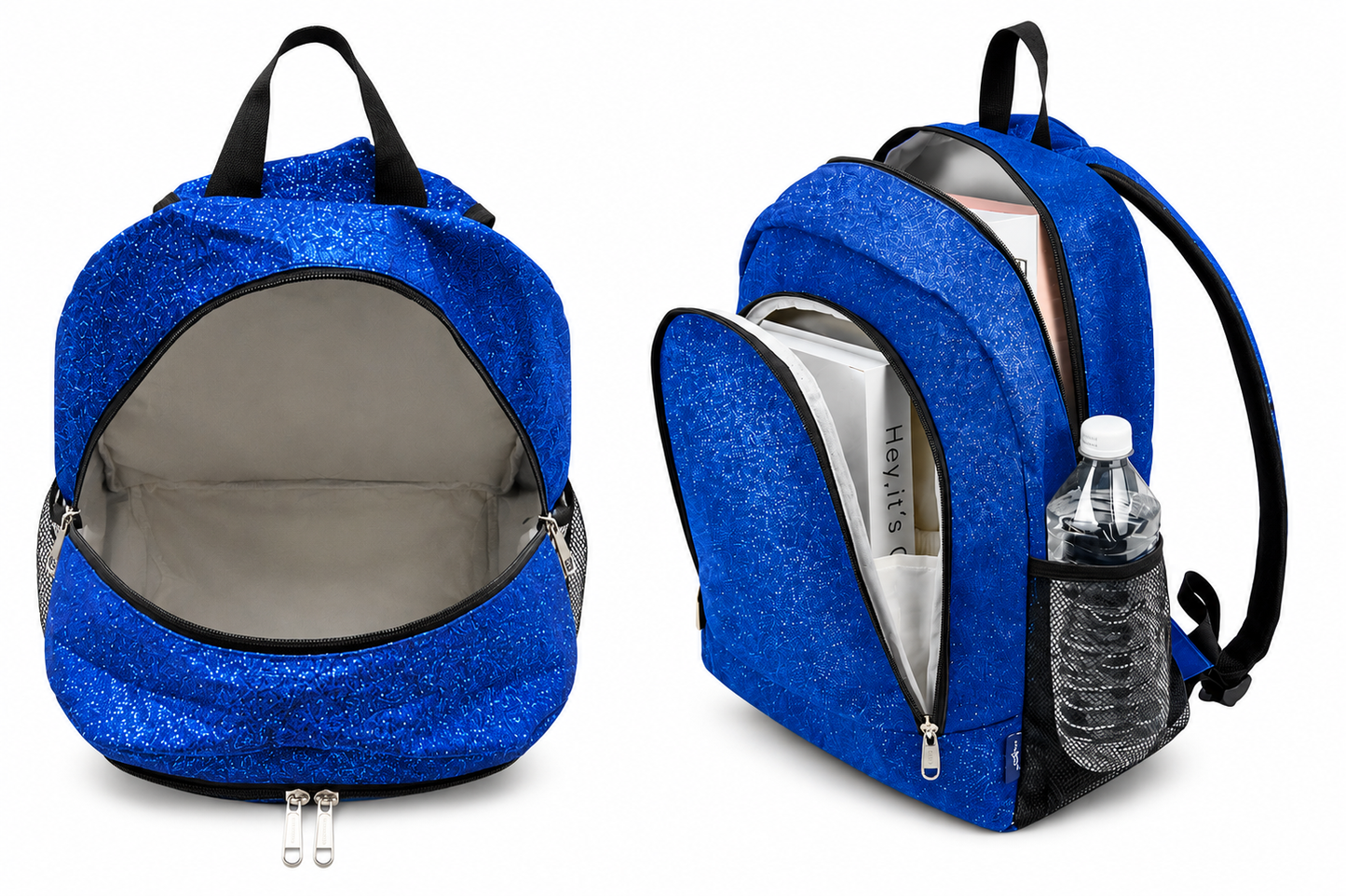 Royal Blue Glitter Backpack