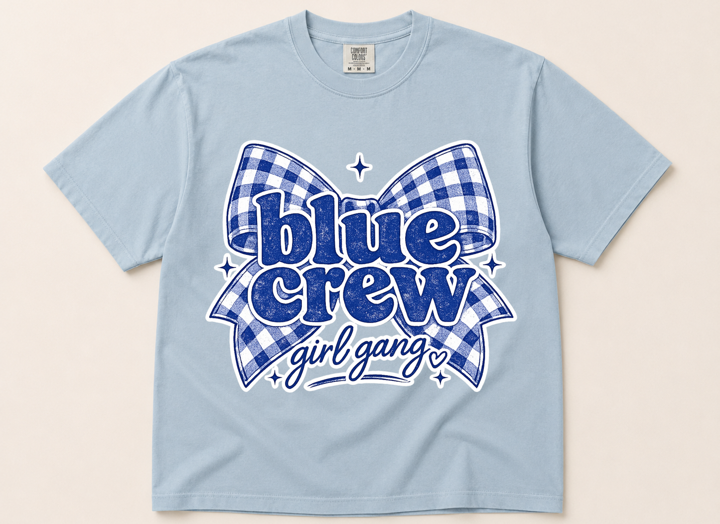 Blue Crew Girl Gang Tee